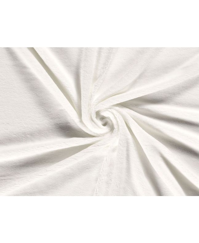 Plush Bamboo Blend Towelling, Ivory