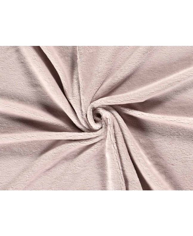 Plush Bamboo Blend Towelling, Light Pink