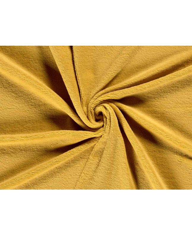 Plush Bamboo Blend Towelling, Ochre