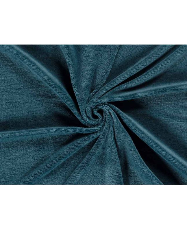Plush Bamboo Blend Towelling, Petrol