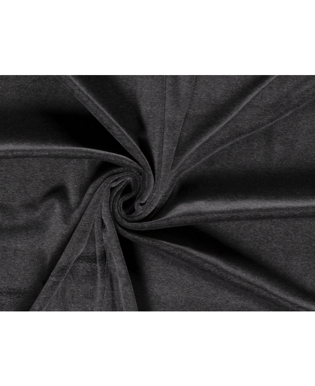 Plush Nicky Velour, Dark Grey