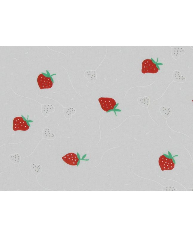 Strawberry Swirl Polycotton Print