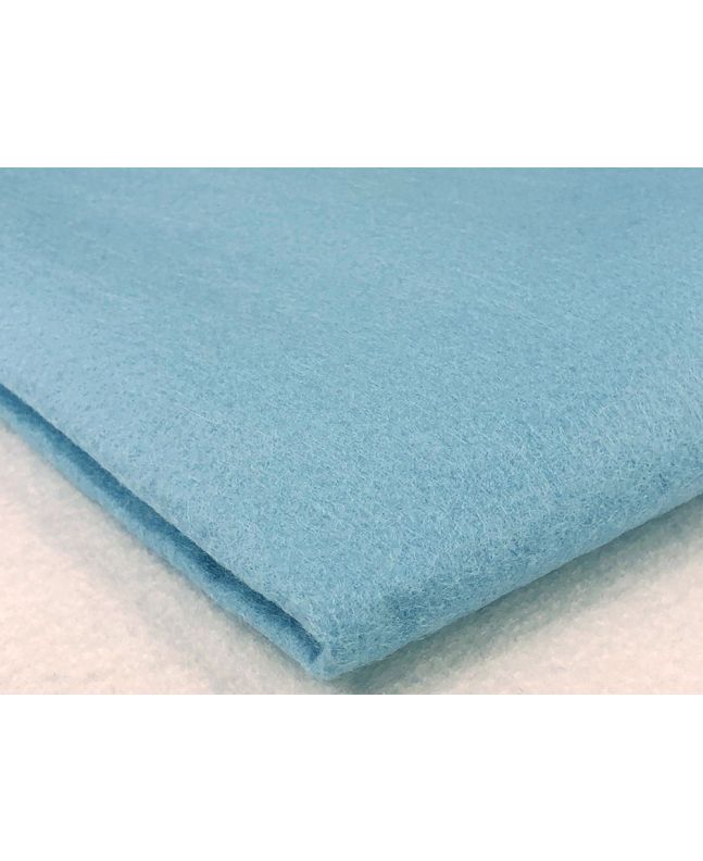 Polyester Crafting Felt, Light Blue
