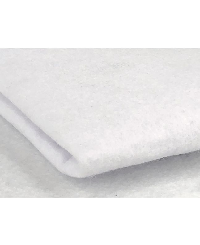 Polyester Crafting Felt, White