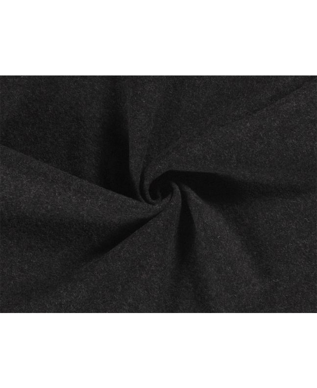 Premium Pure Boiled Wool, Flecked Anthracite
