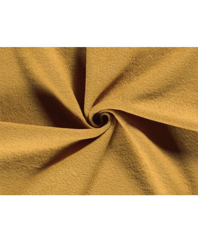 Premium Pure Boiled Wool, Mustard