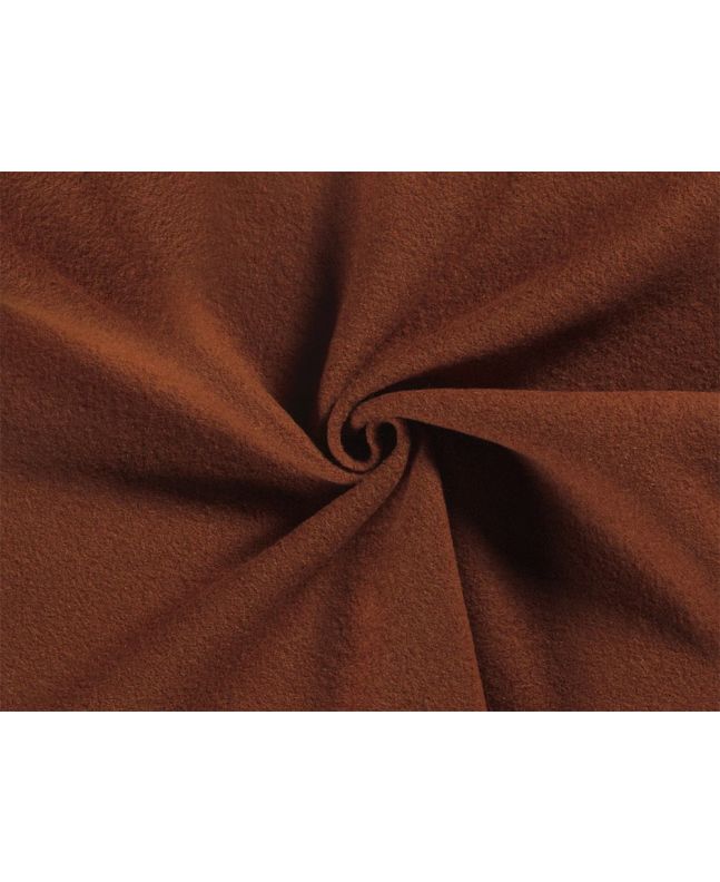 Premium Pure Boiled Wool, Rust