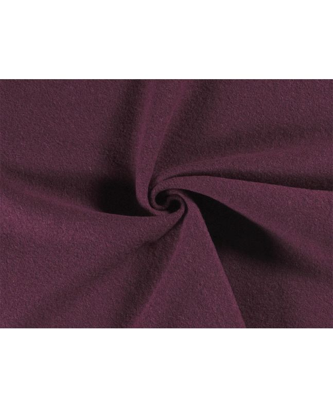 Premium Pure Boiled Wool, Wine