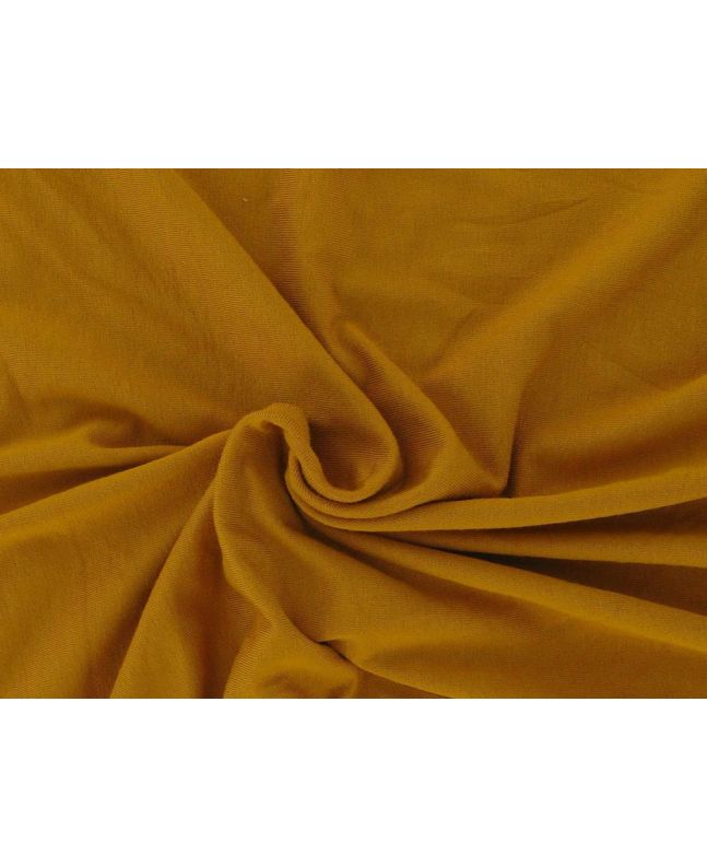 Premium Viscose Jersey, Mustard