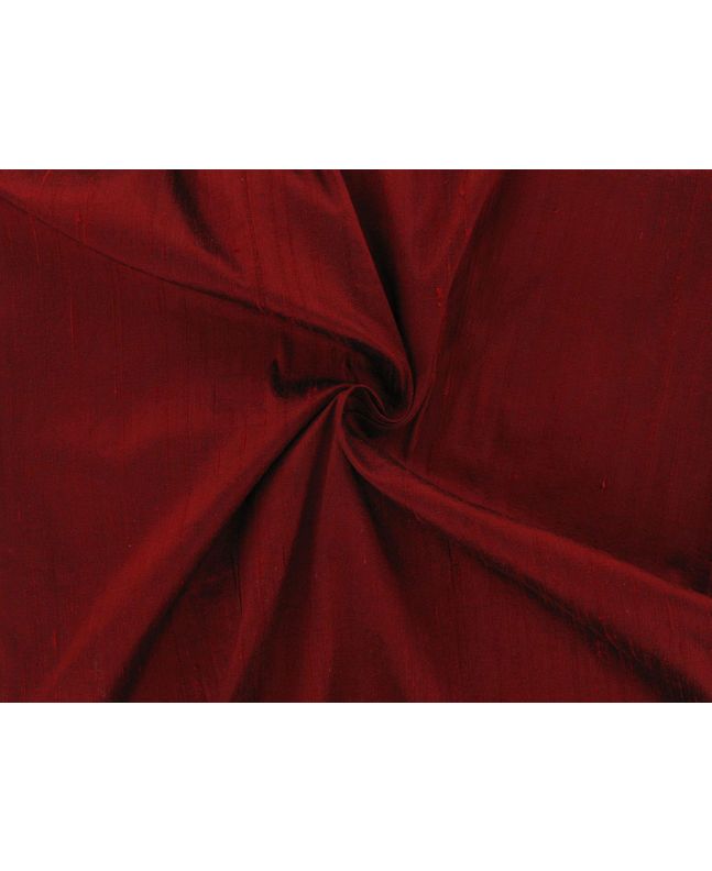 Rani Slubby Indian Silk Dupion, Red