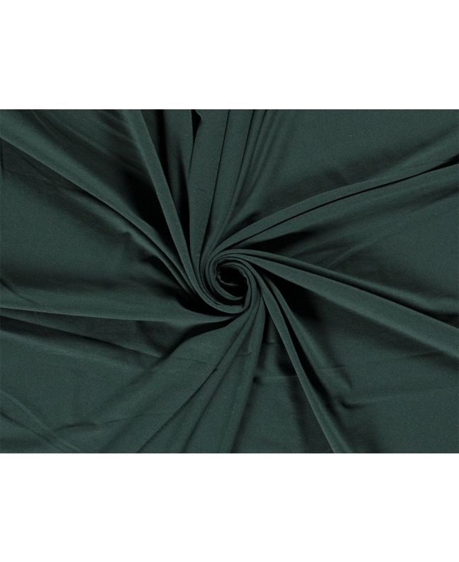 Recycled Cotton Blend Jersey, Dark Green