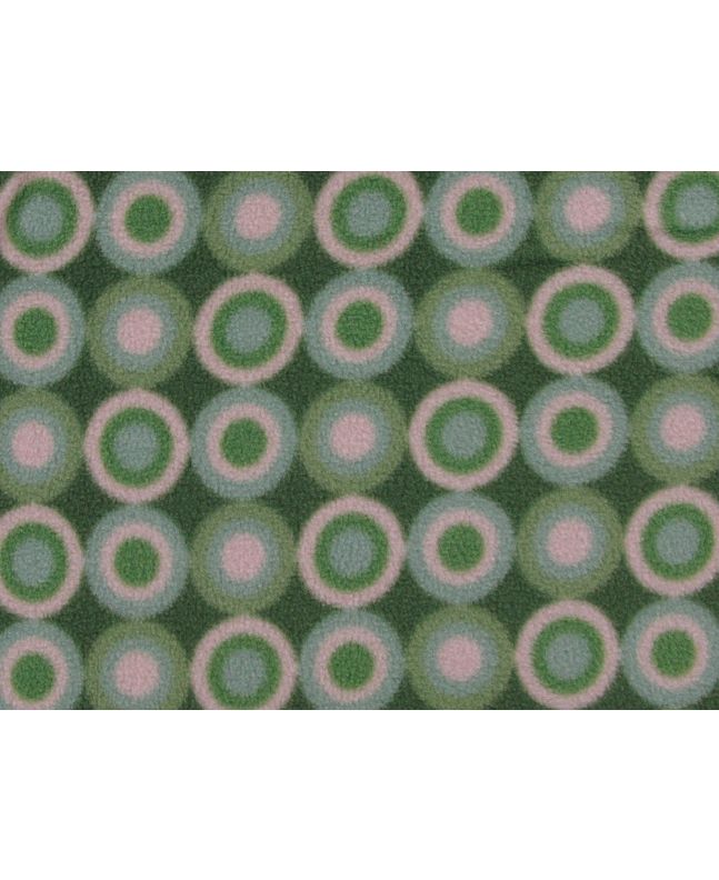 Retro Circle Polar Fleece