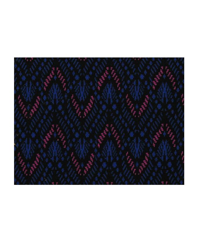 Royal Diamond Jacquard Knit, Blue