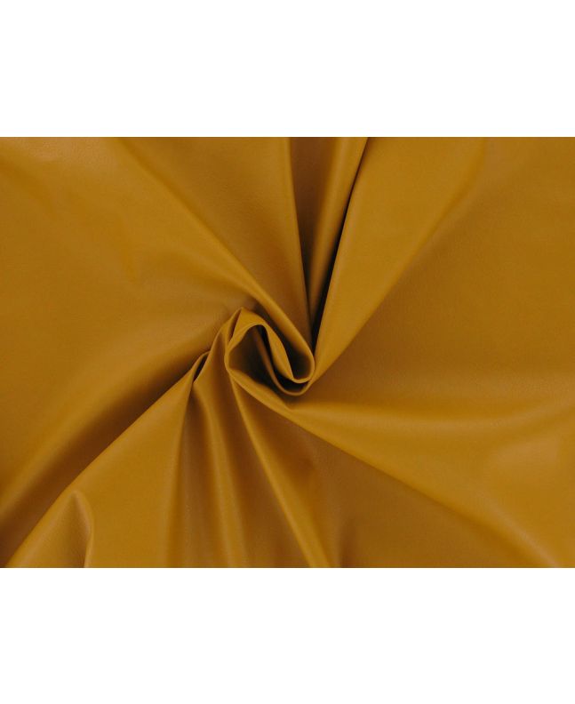 Sandra Stretch Faux Leather, Ochre