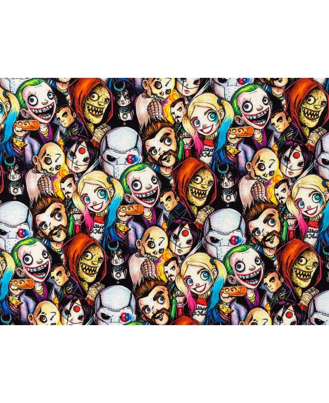 Scare Squad Cotton Print
