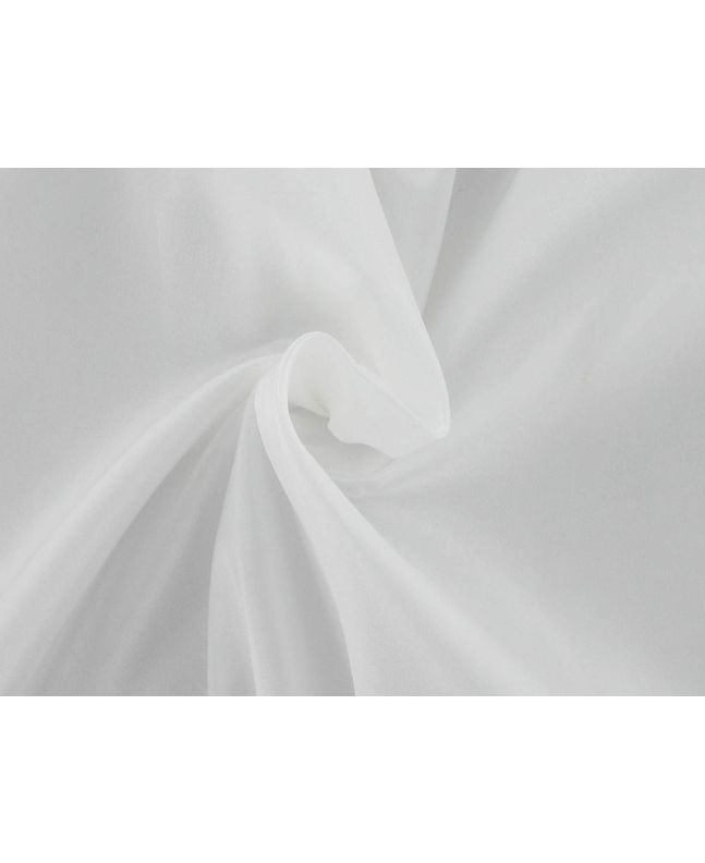 Sheen Polyester Taffeta, White