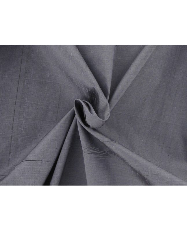 Silk Dupion, Silver