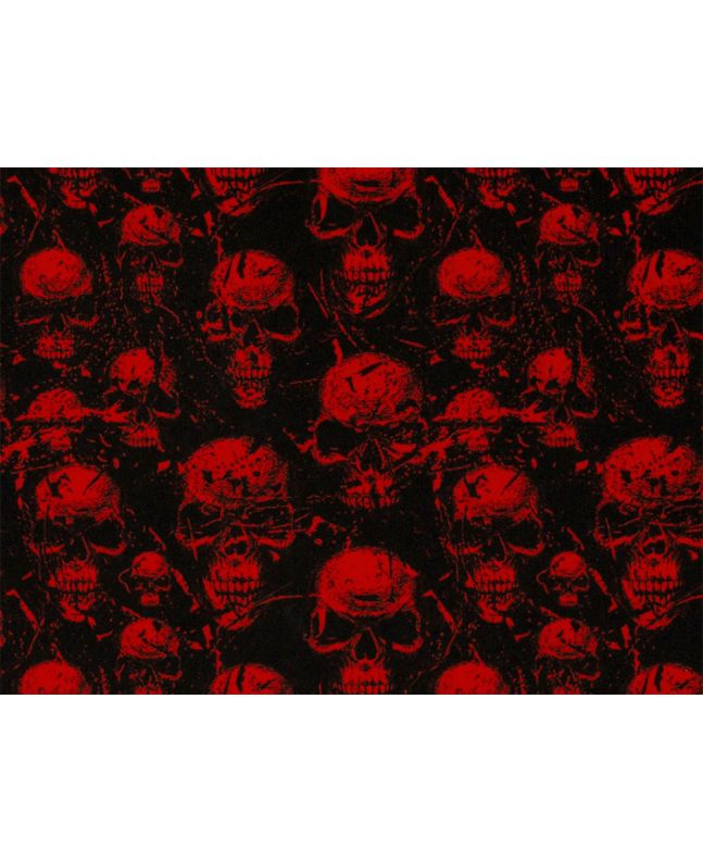 Skull Stare Foil Print Jersey