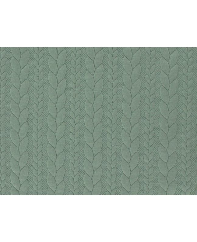 Soft Cable Knit Jersey, Mint