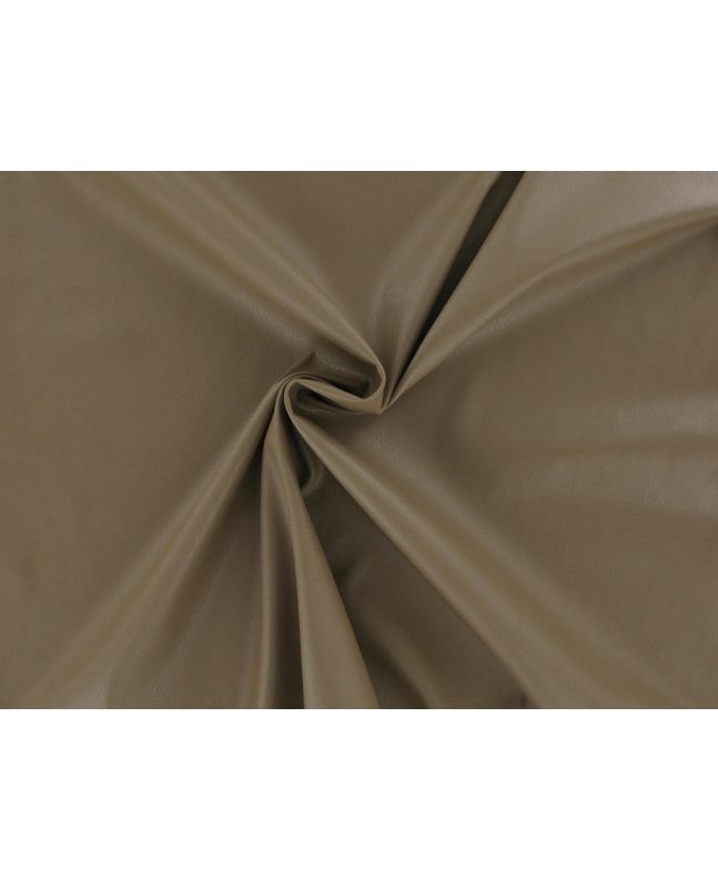 Soft Touch Stretch Faux Leather, Taupe