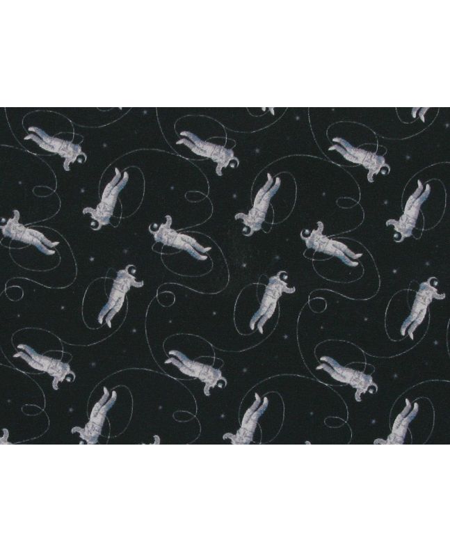 Spaceman Trail Cotton Print