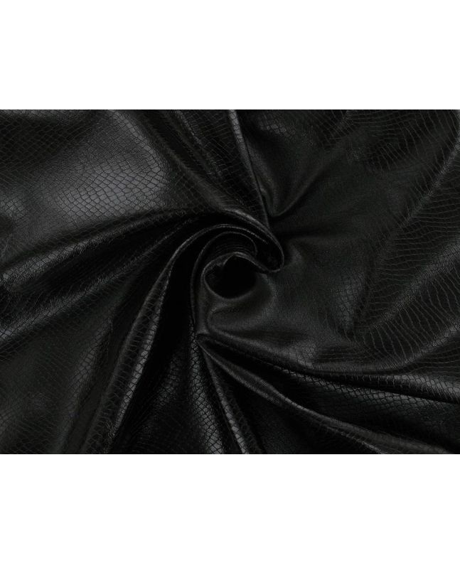 Stretch PU Reptile Leatherette, Brown