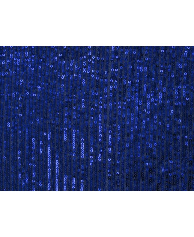 Stretch Sequin Knit, Cobalt