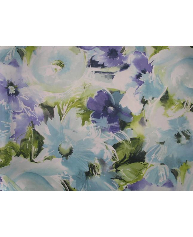 Summer Bloom Printed Taffeta