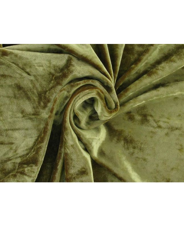 Super Stretch Crushed Velour, Gold