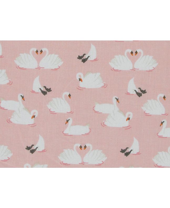 Swan Dive Polycotton Print, Blossom