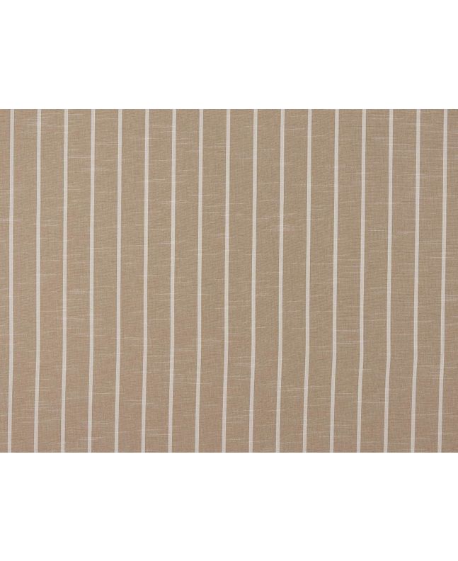 Thin Stripe Jacquard Curtain Fabric, Oatmeal