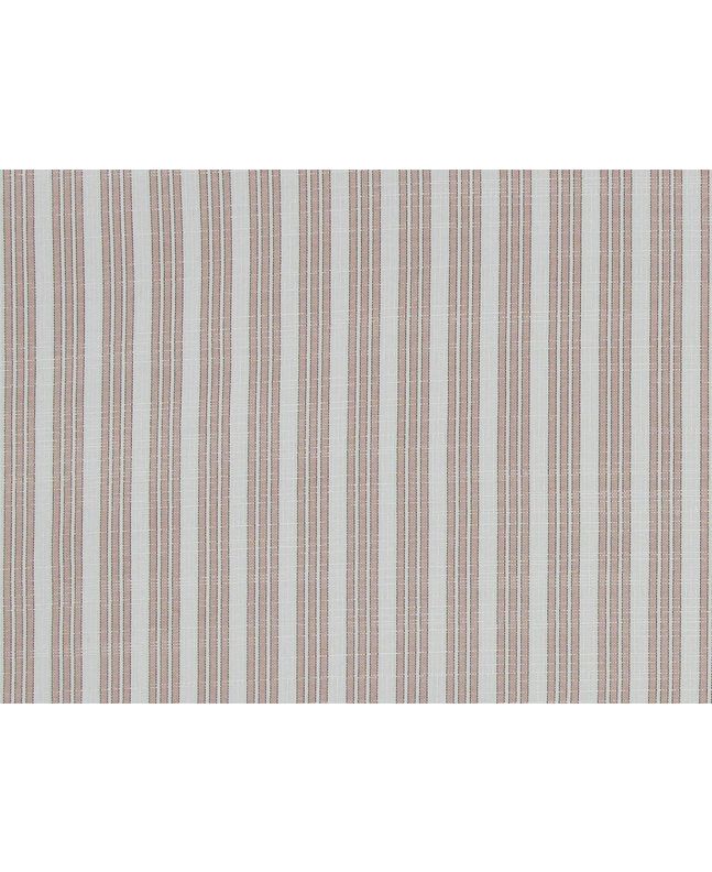 Triple Stripe Linen Look Polyviscose, Peach