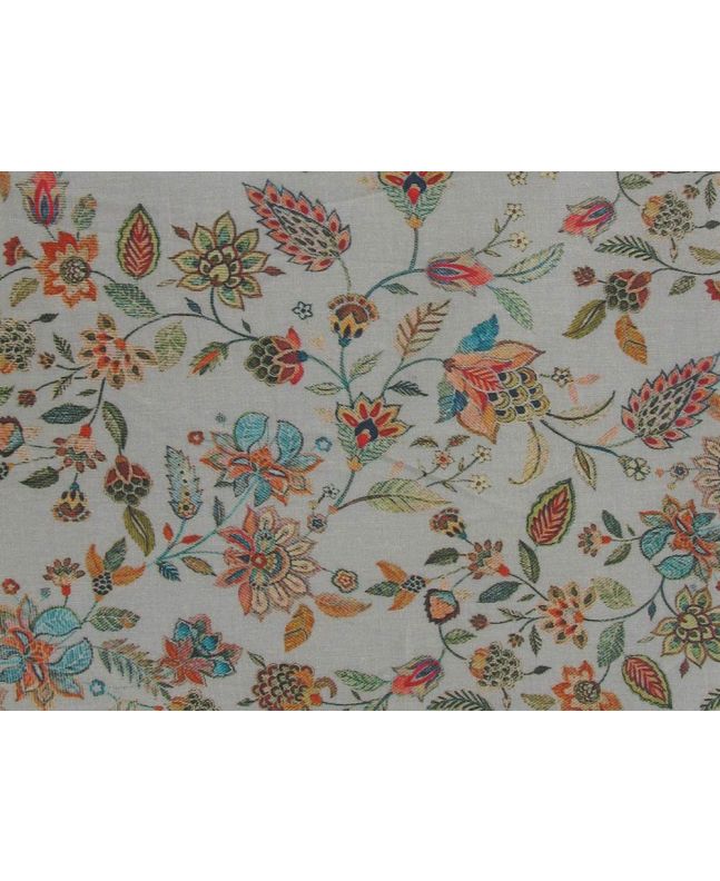 Tulip Whisper Cotton Lawn Print, Silver