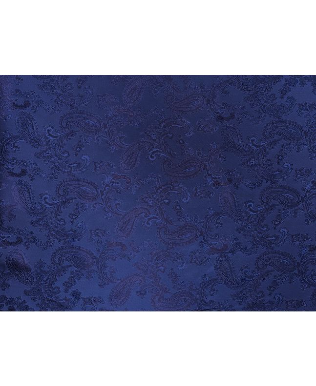 Two Toned Jacquard Paisley Lining, Royal