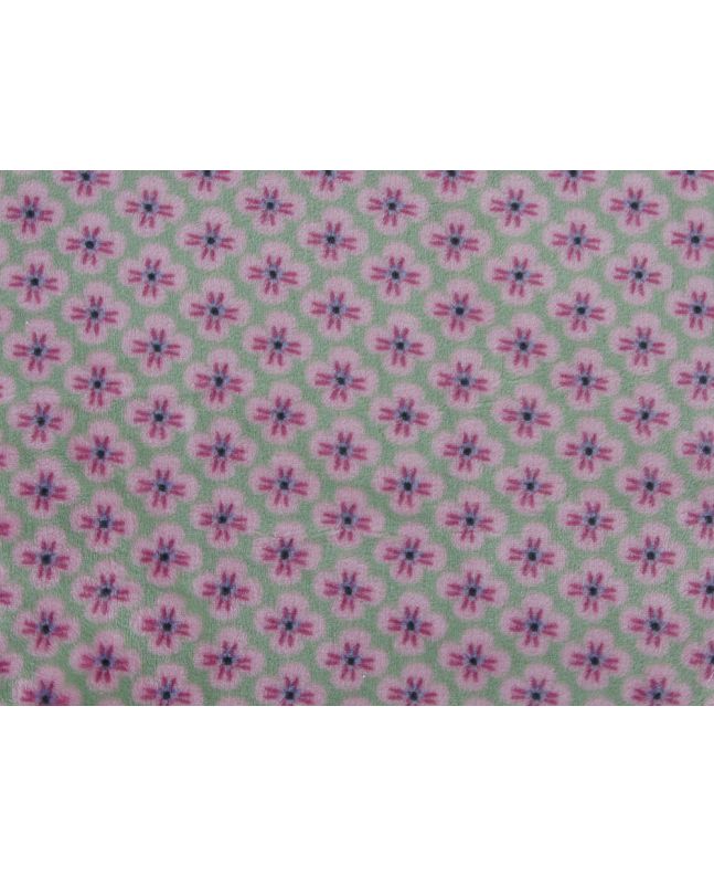 Ultra Soft Cuddle Fleece, Geometric Flora