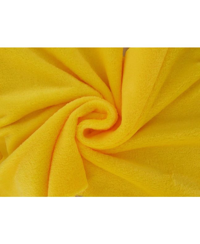 Ultra Soft Plain Cuddle Fleece, Yellow