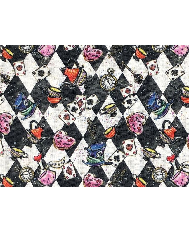 Wonderland Fun Cotton Print