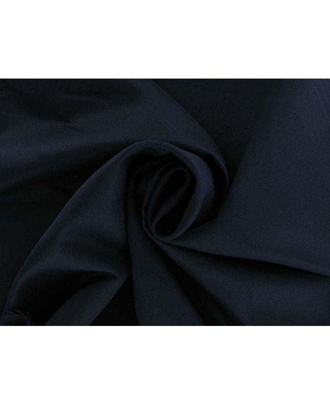 Viscose Blend Gaberdine Twill, Navy