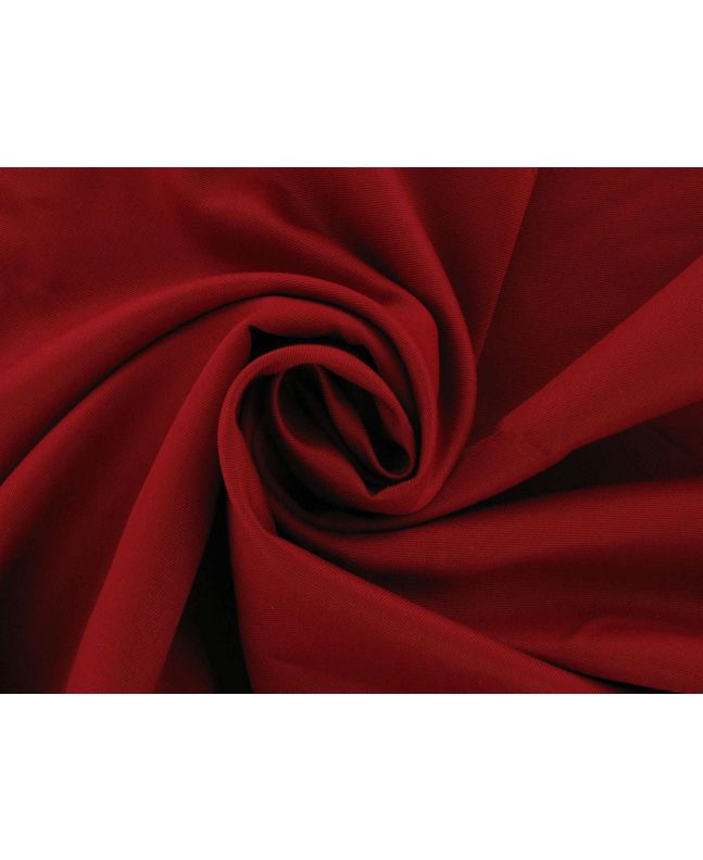 Viscose Blend Gaberdine Twill, Red