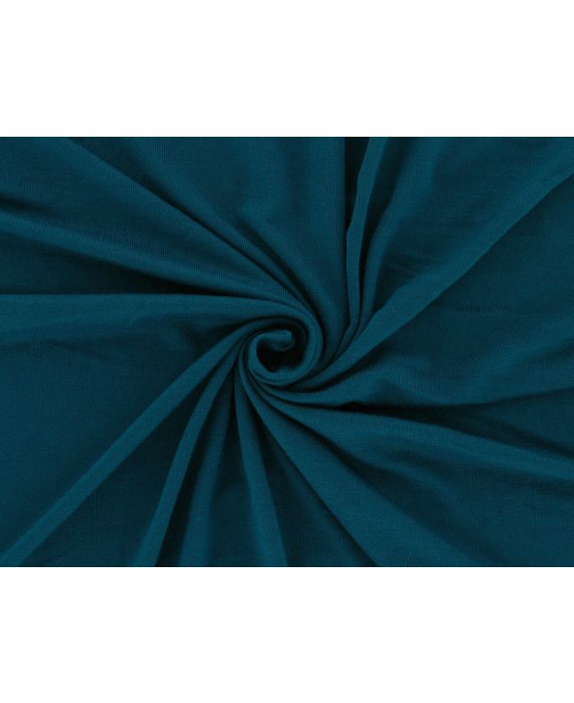 Plain Dye Viscose Jersey, Petrol