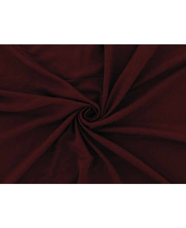 Plain Dye Viscose Jersey, Wine
