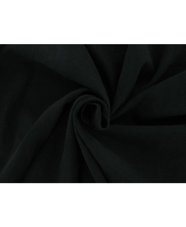 Washed Cotton Suiting, Black
