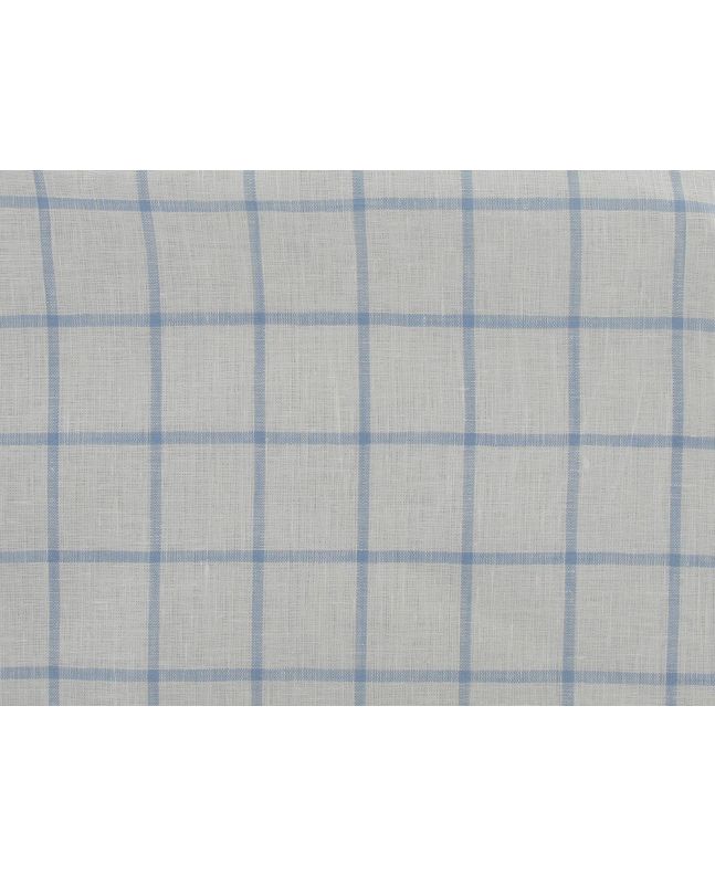 Wicklow Window Check Irish Linen