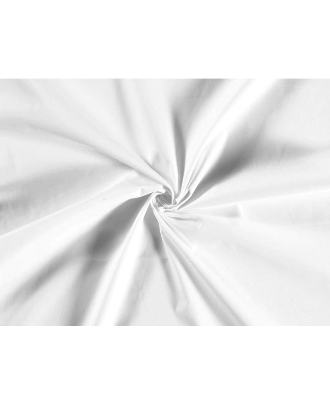Wide Width Polycotton Sheeting, White