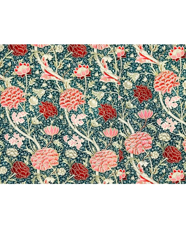 William Morris Cray Cotton Percale Print