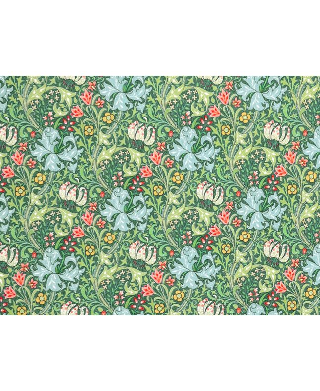 William Morris Golden Lily Cotton Percale Print