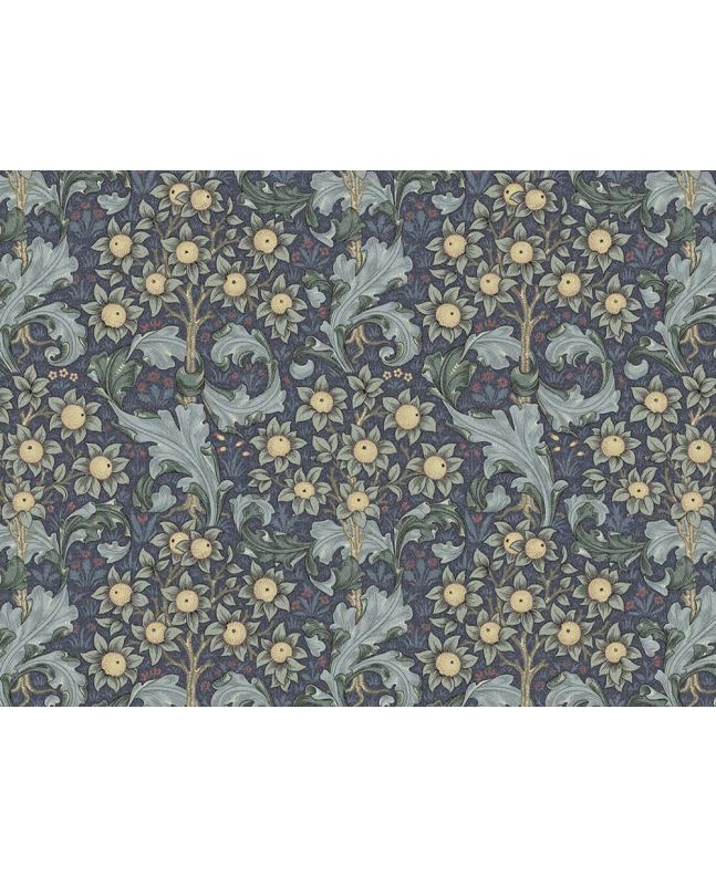 William Morris Orchid Cotton Panama, Bluebell
