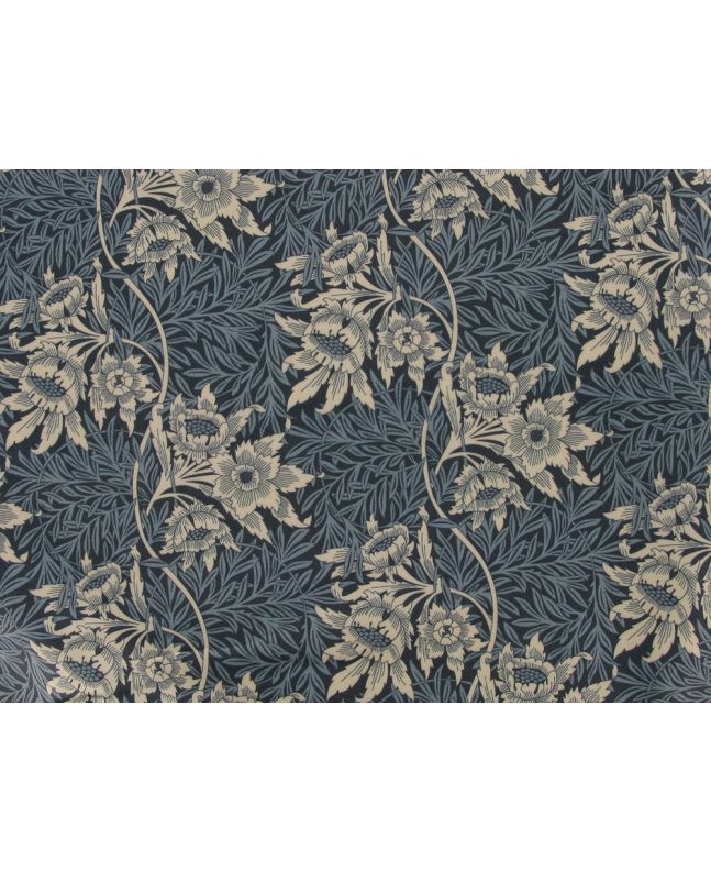 William Morris Printed Dress Velvet, Tulip and Willow