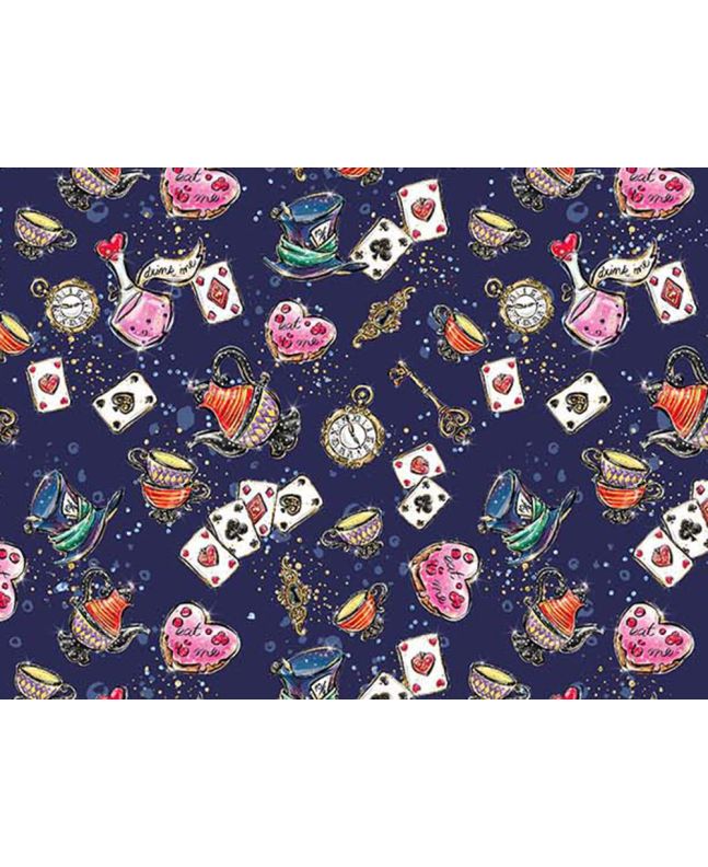 Wonderland Potions Cotton Print