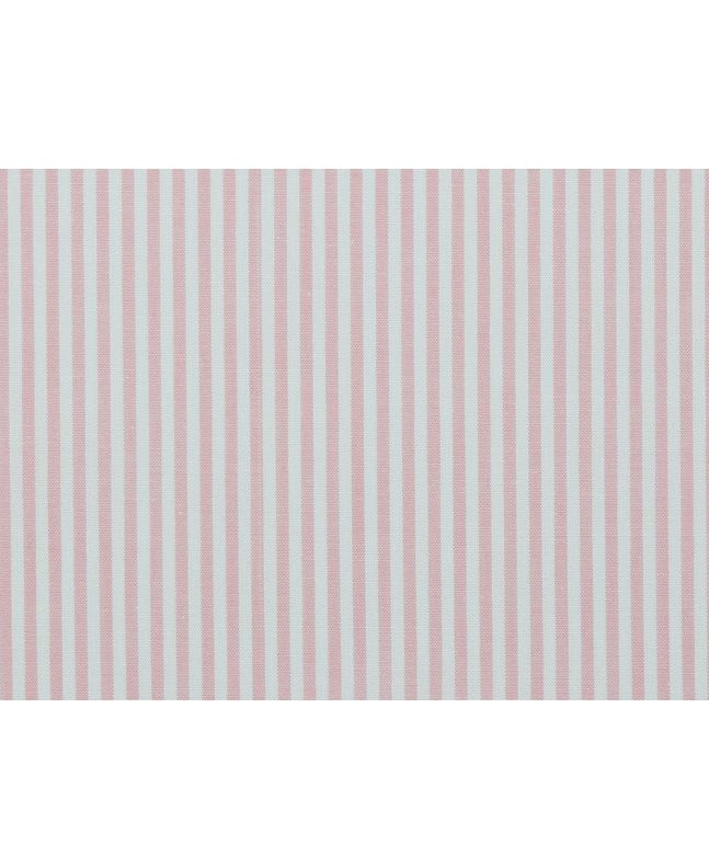Yarn Dyed Cotton Chambray 3mm Stripe, Pink